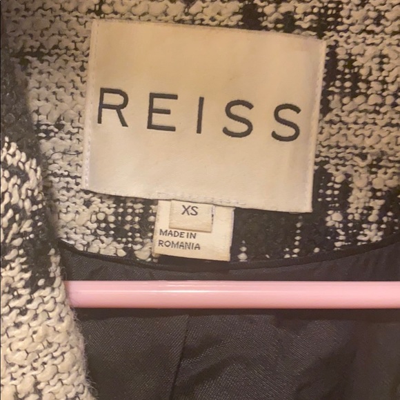 REISS Soul Check Straight Cut Coat - Picture 5 of 9